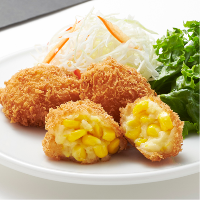 北海道産とうもろこしのプチクリームコロッケ/6個入り