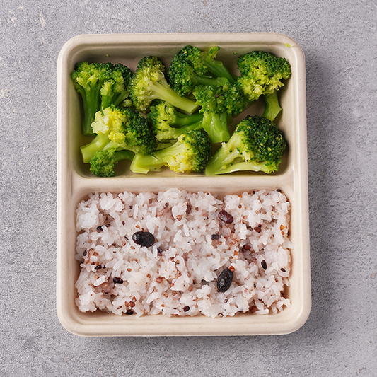 雑穀ごはんとブロッコリー /170g