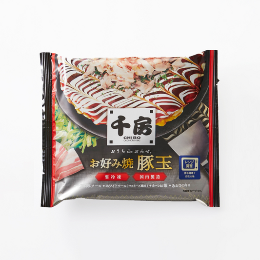 「千房」大阪名店の味 お好み焼きの定番 豚玉/1枚入り