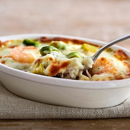 洋麺屋ピエトロ 海老とアボカドのバジルクリームドリア/1人前