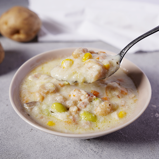 具だくさんクリームチャウダー(冷凍スープ)