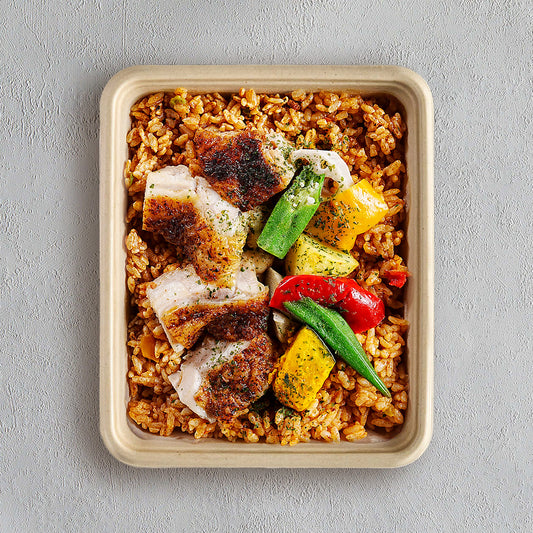 アメリカ南部の郷土料理 鶏と野菜のジャンバラヤ/1個入り