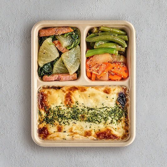 大豆ミートを使ったギリシャ風グラタン -ムサカ-/1個入り