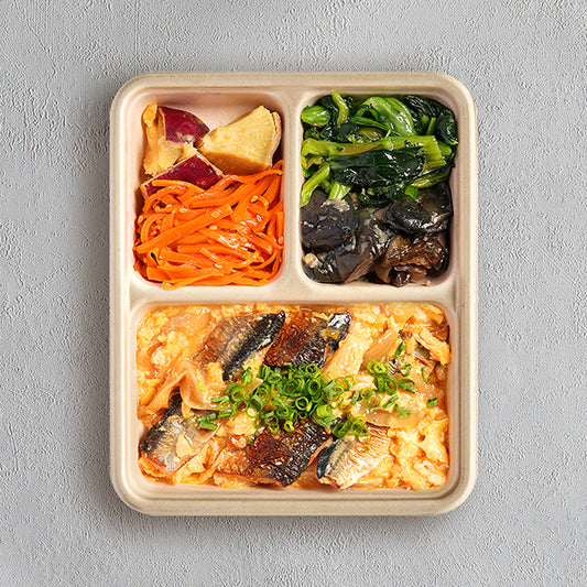 さんまの醤油漬け焼き とろとろ卵とじ/1個入り