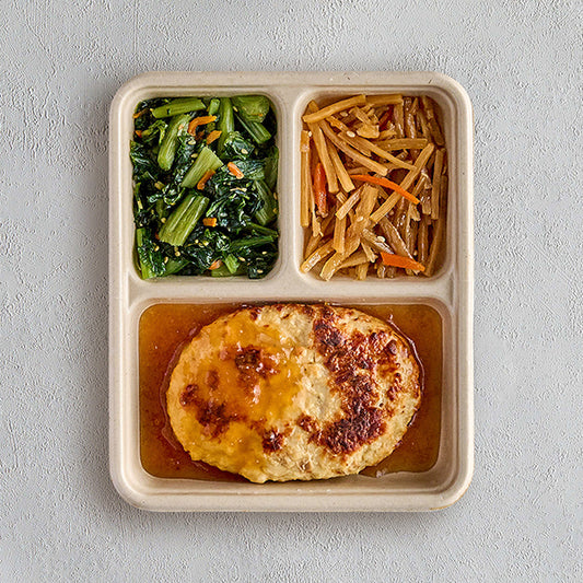 たんぱく質が摂れる鶏ハンバーグ 和風おろしソース/1個入り