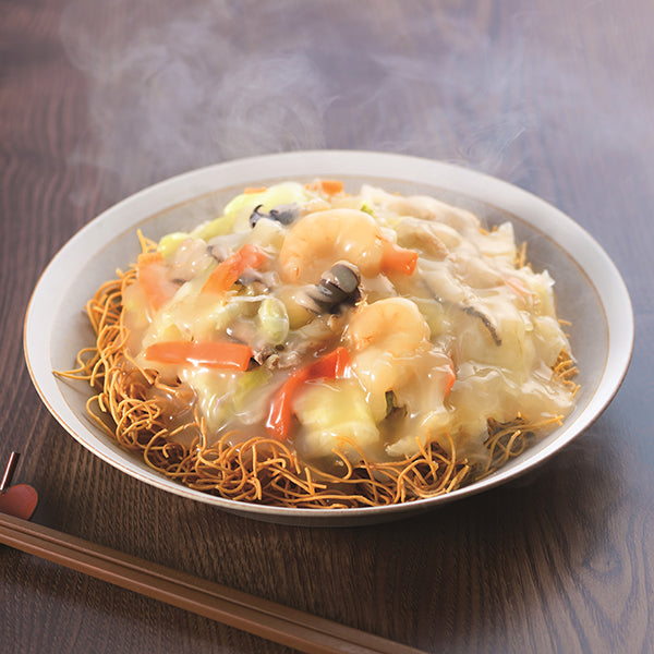 1日の1/3の国産野菜が摂れる 長崎皿うどん／1人前｜冷凍グルメのお