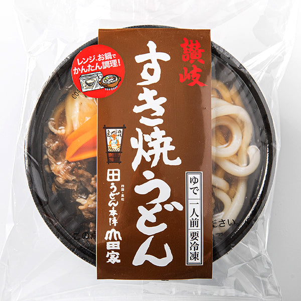国産牛肉を使った讃岐すき焼うどん／1人前｜冷凍グルメのお取り寄せ