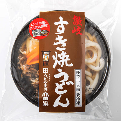 国産牛肉を使った讃岐すき焼うどん／1人前