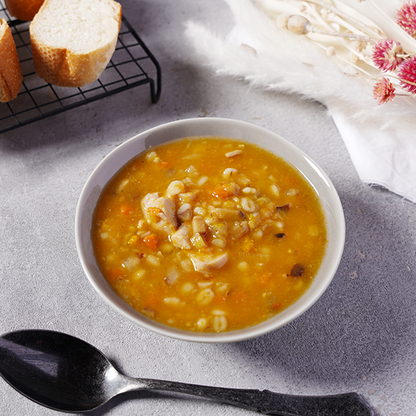 チキンと生姜の具だくさんスープ（冷凍スープ）