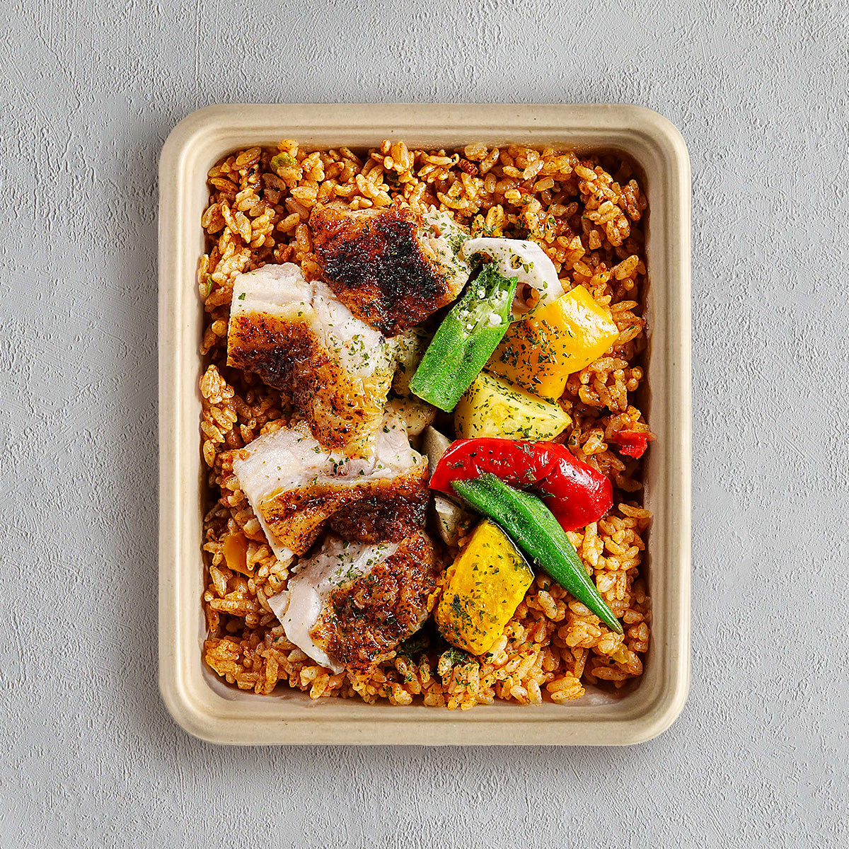 アメリカ南部の郷土料理 鶏と野菜のジャンバラヤ／1個入り