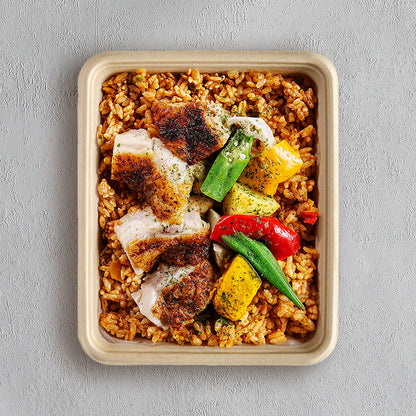 アメリカ南部の郷土料理 鶏と野菜のジャンバラヤ／1個入り