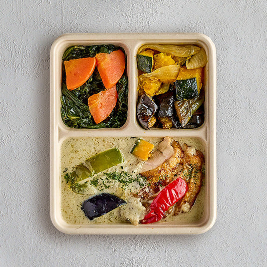 鶏と旬野菜のグリーンカレー/1個入り