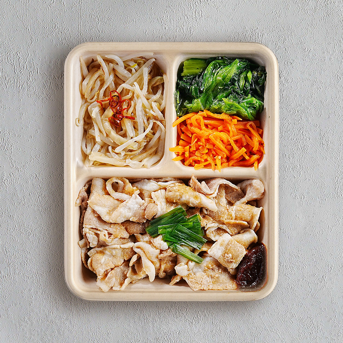 ご飯がすすむ豚しゃぶビビンバ／1個入り