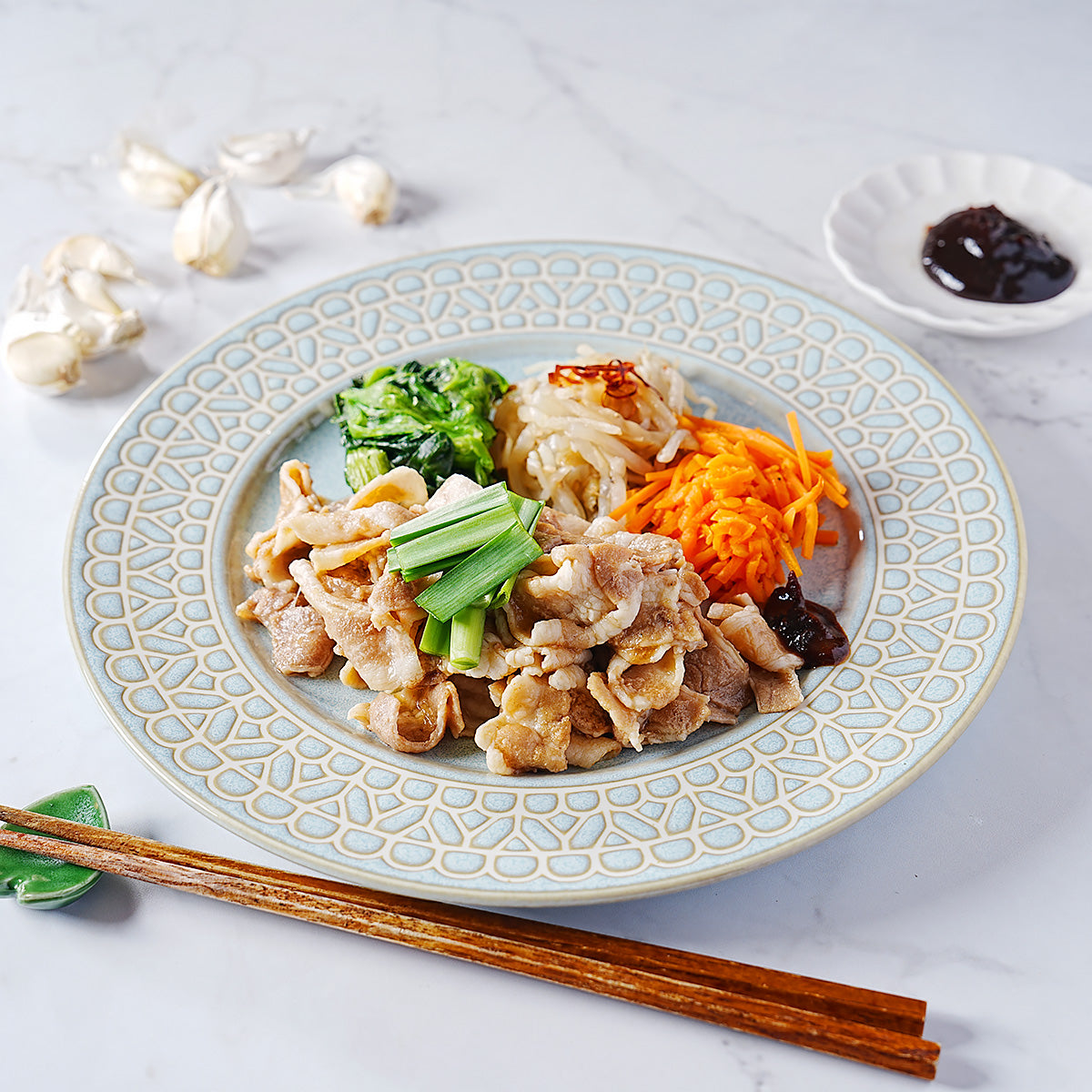 ご飯がすすむ豚しゃぶビビンバ／1個入り