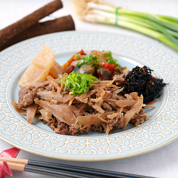 味わいほっこり 牛肉とごぼうの時雨煮／1個入り